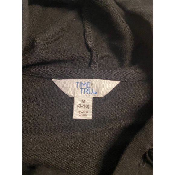 Time and Tru Black Hoodie Size M - Picture 4 of 6